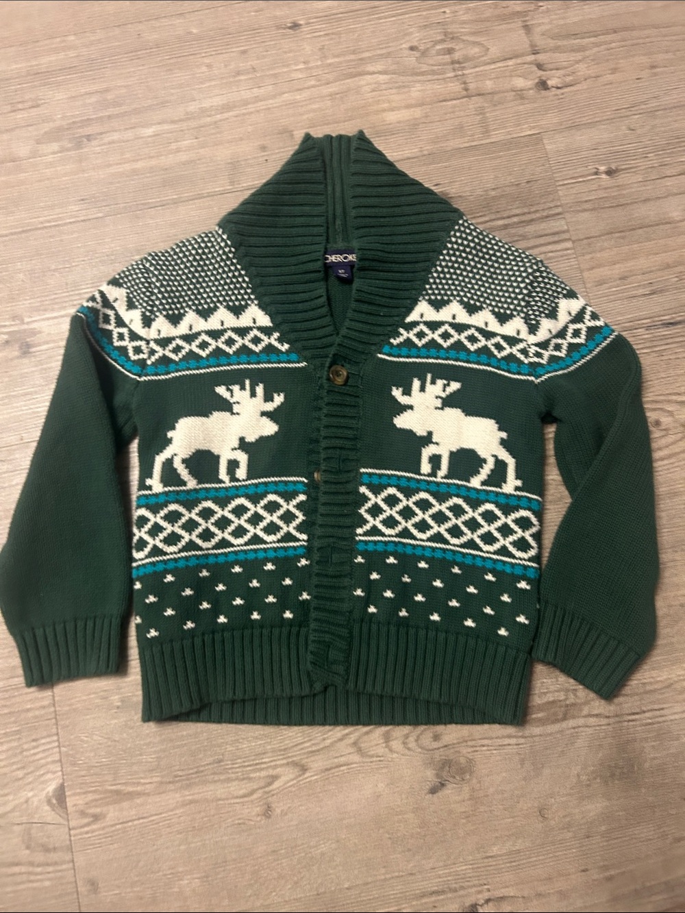 Cherokee winter grandpa sweater